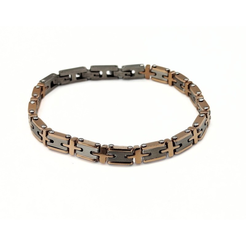 BR. ACCIAIO SNODABILE BICOLOR MOD. ITABR6410 [5c139022]