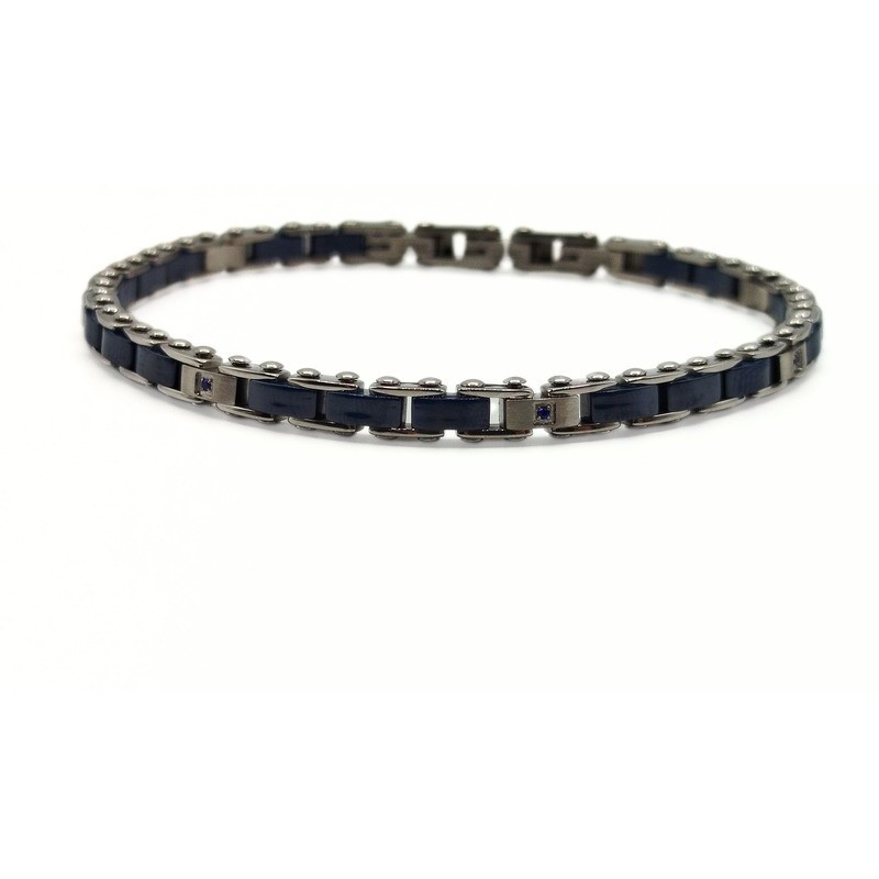 BR IN ACCIAIO E CERAMICA BLU MOD. ITABR6619 [f9e87baa]