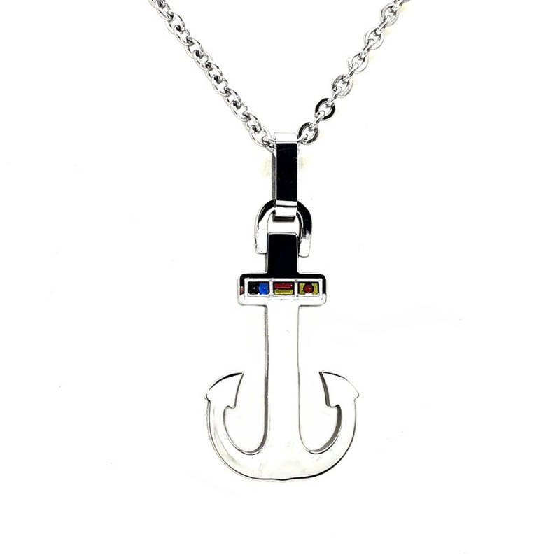 pendente uomo acciaio mod.itapend1982 [6e76184d]