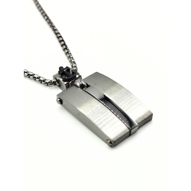 PD. IN ACCIAIO PIASTRA C/ANCORA MOD. ITAPEND2307 [7481b482]