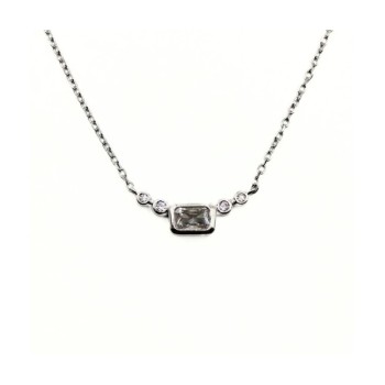 PD. IN ARG CON ZIRCONE RETTANGOLARE MOD. ITAPEND26 [64e5c87d]