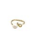Anello in oro con perla mod.kanm3-68 [ba9ef862]