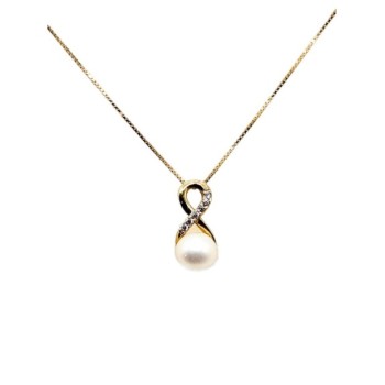 PD. PERLA IN ORO 18KT C/VENEZIANA MOD. KPDM257 [8b3386ca]