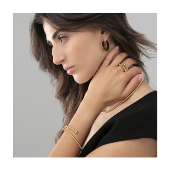 ANELLO IN BRONZO SEMIRIGIDO GIALLO MOD. 2575 [60a031f9]