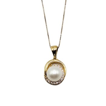 PD. PERLA IN ORO 18KT C/VENEZIANA MOD. KPDM271 [e265384e]