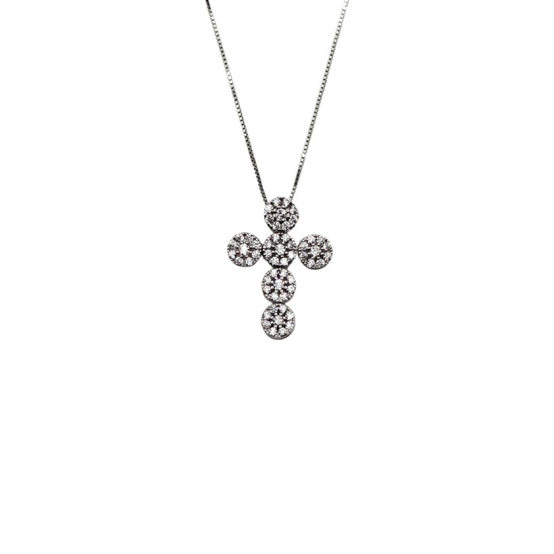 PD. CROCE IN ORO 18KT C/VENEZIANA MOD. KPDM75-57A [0fd542d5]