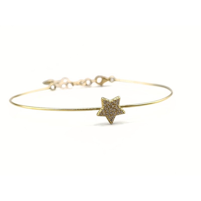 Bracciale stella in oro e zirconi mod.lbrm85-97 [bbc1f724]