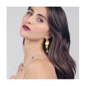 ORECCHINI IN BRONZO GIALLO MOD. 2586 [5f41beba]