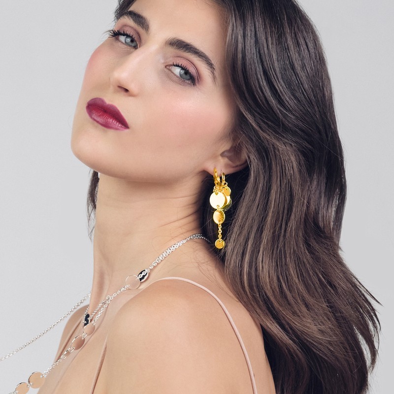 ORECCHINI IN BRONZO GIALLO MOD. 2586 [5f41beba]