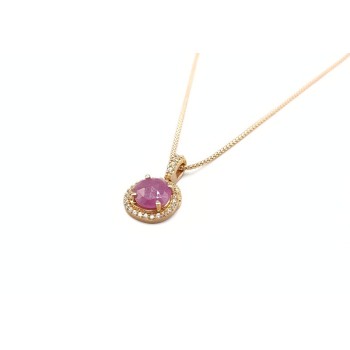 Pendente in oro rosato mod.lpm62-92 [912cbf49]