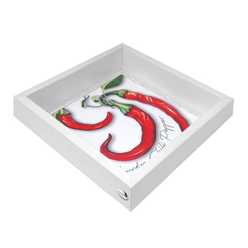 VUOTATASCHE 18x18 CHILI PEPPERS  MOD. LS300/1 [51414e50]