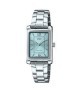 OR. CASIO DONNA ACCIAIO QUAD. AZZURRO MOD. LTP-1234DD-2ADF [b2d60073]