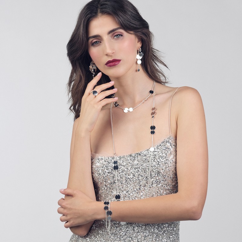 COLLANA IN BRONZO BIANCO MOD. 2589 [4d6db400]