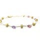 Bracciale in oro e pietre naturali mod.m5-214 [e997e564]