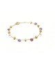 Bracciale in oro e pietre naturali mod.m5-214 [30b1a669]