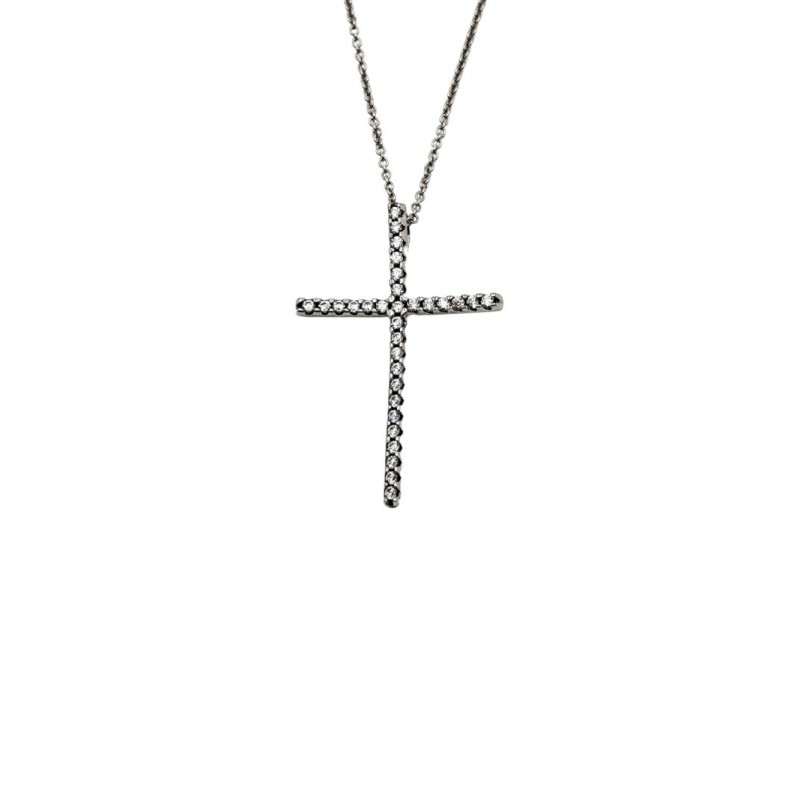 PD.CROCE ORO BIANCO 18KT C/VENEZIANA MOD. M6-125 [ac872bca]