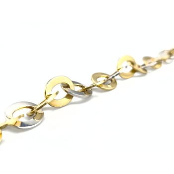 Bracciale in oro bicolor mod. m6-285 [af4ec2f4]