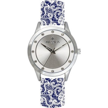 OROLOGIO  IL MERLETTO  IN METALLO E CINT. IN PELLE MOD. MA122 [d5c252b8]