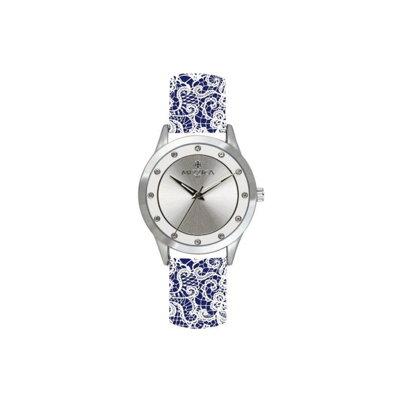 OROLOGIO  IL MERLETTO  IN METALLO E CINT. IN PELLE MOD. MA122 [d5c252b8]