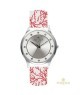 OROLOGIO  IL CORALLO ROSSO  IN METALLO E CINT. IN PELLE MOD. MA138 [b1078970]