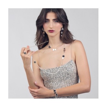 ORECCHINI IN BRONZO BIANCO MOD. 2593 [29a86fc8]