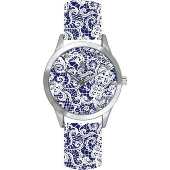 OROLOGIO  IL MERLETTO  IN METALLO E CINT. IN PELLE MOD. MB122 [8ba7b054]