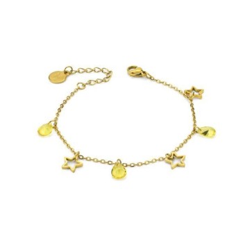 Bracciale dorato stelle mod. MK/BR12 [d369c1c5]