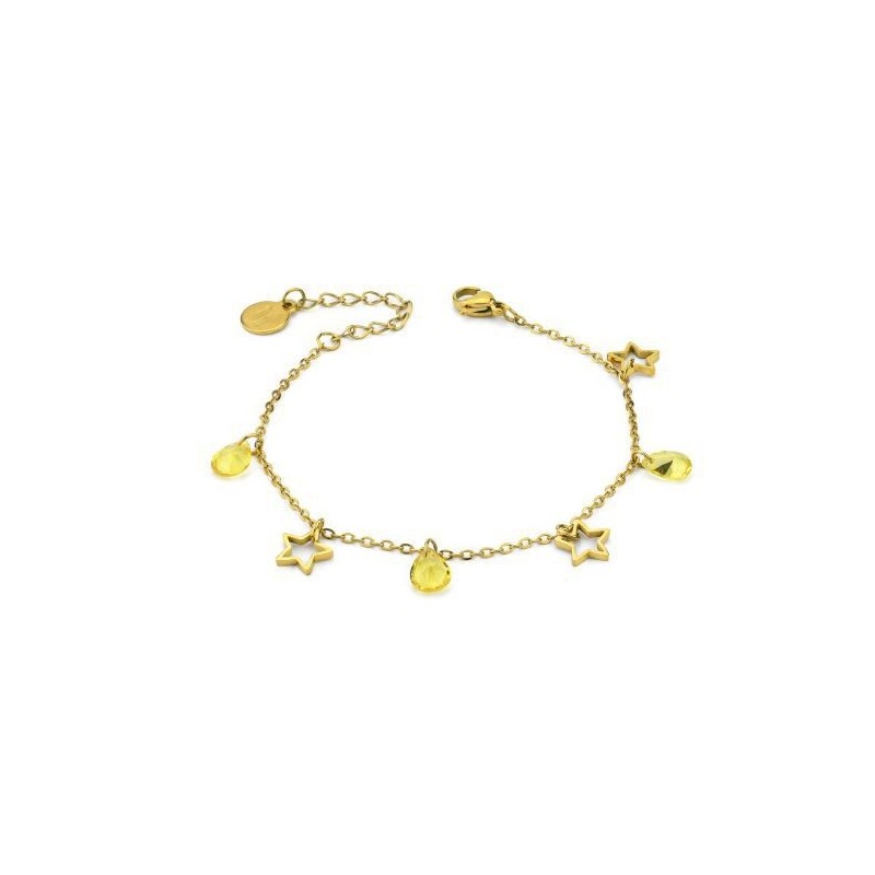 Bracciale dorato stelle mod. MK/BR12 [d369c1c5]