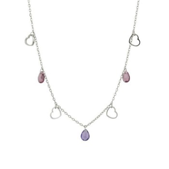 Collana rodiata cuori mod. MK/GR19 [1774d86e]