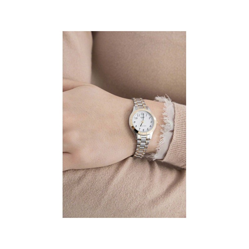 OR. CASIO DONNA ANALOGICO IN ACCIAIO BICOLOR MOD. MTP-1263G-7BEF [ed42135f]