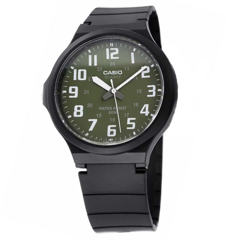 OROLOGIO CASIO IN GOMMA, MOD. MW-240-3BVDF [1408f829]