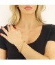 BRACCIALE IN ACCIAIO DORATO MOD. MY/BR09 [525bb663]