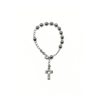 BR. ROSARIO SFERE LISCE IN ARG. MOD. NC80105150 [ff789e1c]