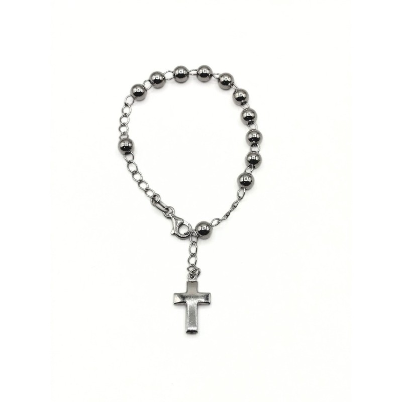 BR. ROSARIO SFERE LISCE IN ARG. MOD. NC80105150 [ff789e1c]