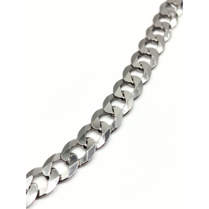 CL. MAGLIA GROUMETTE IN ARGENTO 60CM MOD. NC80109108 [55942307]