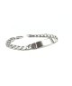 Bracciale con piastra in argento Mod. NCBR15A [f3f5be97]
