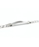 Bracciale con piastra in argento Mod. NCBR15A [2ad3fd9a]