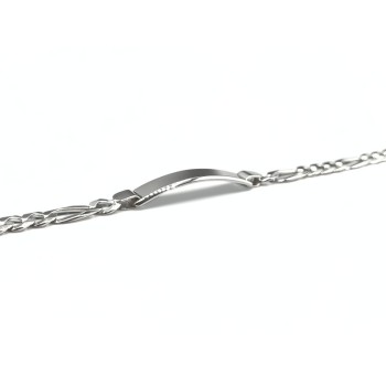 Bracciale con piastra in argento Mod. NCBR17 [a7fb121e]