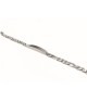 Bracciale con piastra in argento Mod. NCBR19 [e19656e0]
