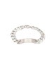 Bracciale in argento con piastra Mod. NCBR40A [8918fd96]