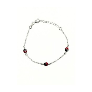 BR. IN ARG CON COCCINELLE  SMALTATE MOD. NCBR51RH [dacc19cb]