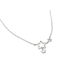 collana con stelle in argento mod.nccl77 [900bb015]