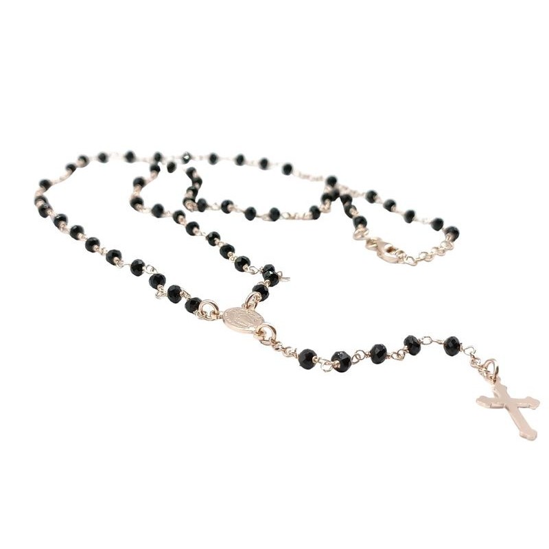 collana rosario in argento mod.ncct10r [f32d749e]