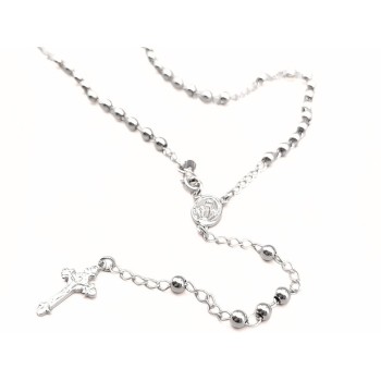 Collana rosario in arg. Mod. NCCT13A [8ea74be2]