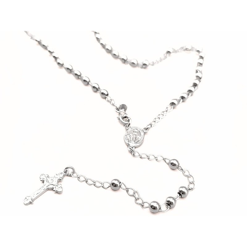 Collana rosario in arg. Mod. NCCT13A [8ea74be2]