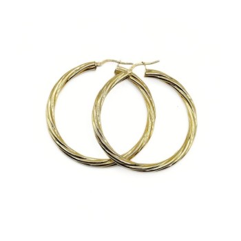 OR.CERCHI DORATI LAVORATI MOD. NCORD14 [9c817484]