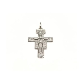 Pendente uomo croce in argento Mod.NCPD030B [c50d6b0b]