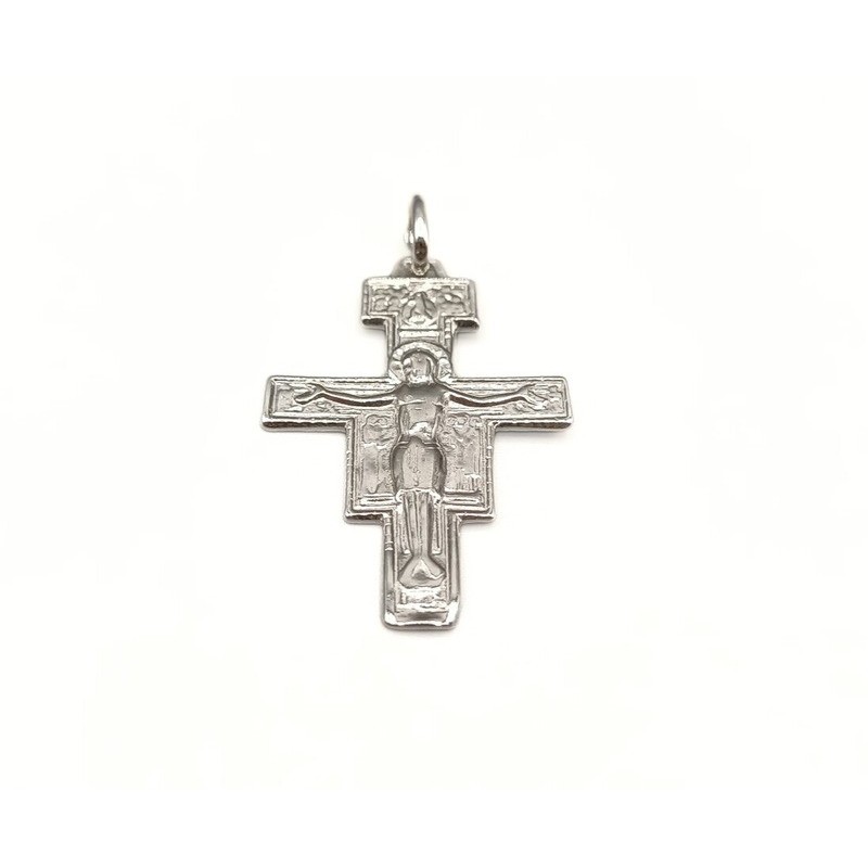 Pendente uomo croce in argento Mod.NCPD030B [c50d6b0b]