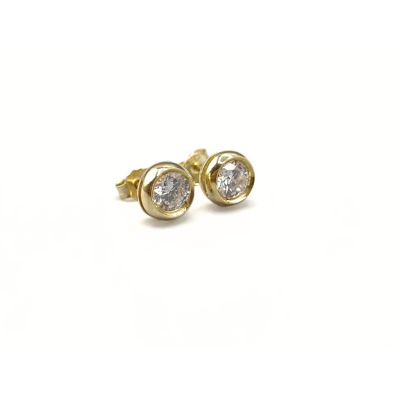 Orecchini punto luce in oro mod.om3-96 [c23d3304]