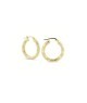 ORECCHINI CERCHI IN ORO 9KT LAVORATI MOD. 1026 [e148d13f]